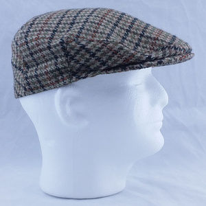 Vintage Brooks Brothers Wool Cap England Plaid